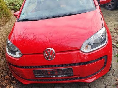 Gebraucht VW up! move up! 60 PS (44 kW) 2012 Rot Kleinwagen