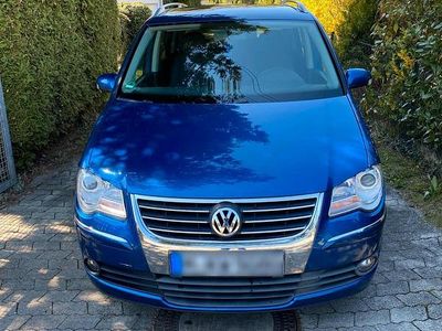 Second-hand VW Touran 140 CP (102 kW) 2009 Albastru Monovolum