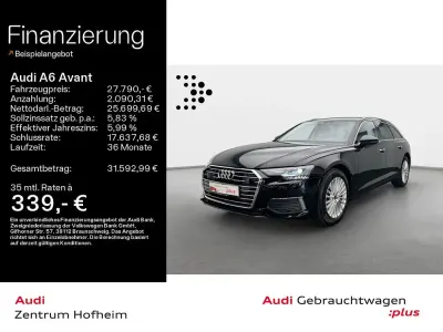Gebraucht Audi A6 Design 204 PS (150 kW) 2023 Schwarz Kombi