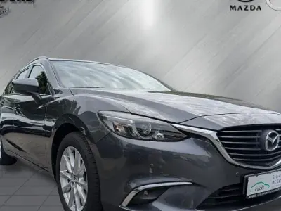 Gebraucht Mazda 6 Exclusive-Line 165 PS (121 kW) 2016 Graphitgrau metallic Kombi