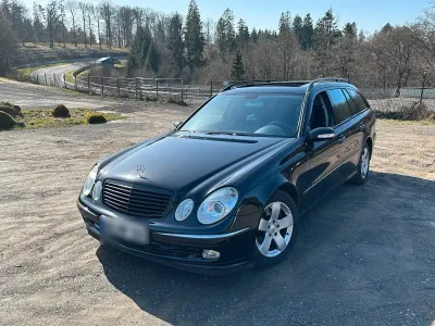 Brugt Mercedes E320 224 HK (164 kW) 2004 Sort Stationcar