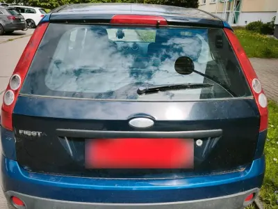 Gebraucht Ford Fiesta 69 PS (50 kW) 2008 Blau Kleinwagen