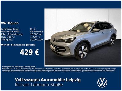 Neu VW Tiguan Elegance 193 PS (141 kW) 2025 Silber SUV