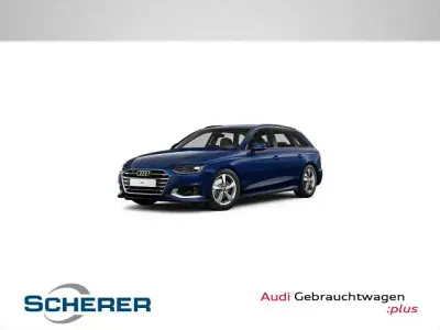Gebraucht Audi A4 Advanced 163 PS (119 kW) 2023 Navarrablau metallic Kombi