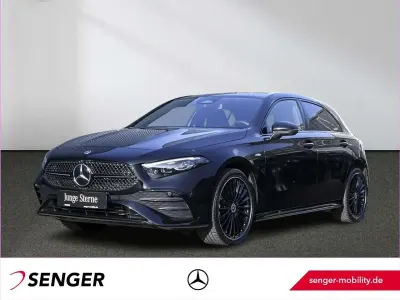Gebraucht Mercedes A250 AMG Line Premium Plus 218 PS (160 kW) 2025 Kosmosschwarz Limousine
