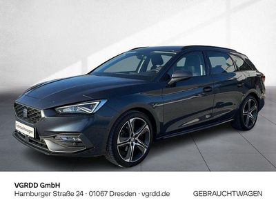 Gebraucht Seat Leon FR 150 PS (110 kW) 2022 Magnetic grau metallic Kombi