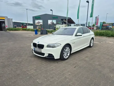 Używany BMW 520 Efficient Dynamics 184 KM (135 kW) 2012 Biały Sedan/Limuzyna