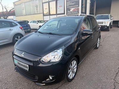 Gebraucht Mitsubishi Space Star Top 80 PS (58 kW) 2014 Schwarz Van / Kleinbus