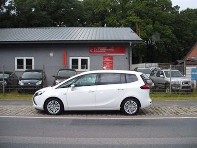 Gebraucht Opel Zafira Tourer Edition 131 PS (96 kW) 2015 Weiß Van / Kleinbus