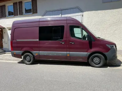 Gebraucht Mercedes Sprinter 170 PS (125 kW) 2021 Rot Van