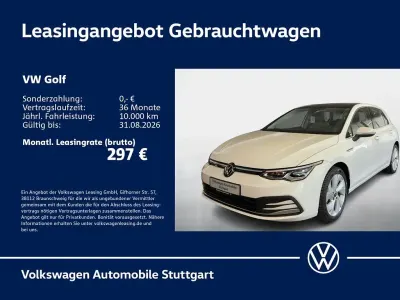 Gebraucht VW Golf VIII Style 131 PS (96 kW) 2023 Pure white Limousine