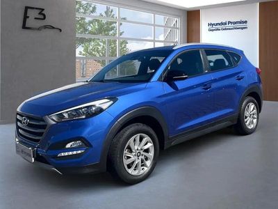 Gebraucht Hyundai Tucson Passion 131 PS (96 kW) 2018 Champion blue / met SUV