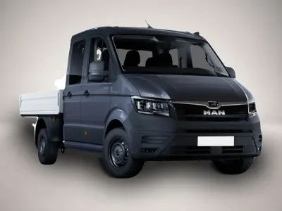 Neu MAN TGE 177 PS (130 kW) 2026 Grau Van