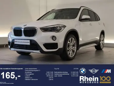 Gebraucht BMW X1 Sport Line 150 PS (110 kW) 2018 Weiß SUV