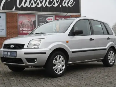 Gebraucht Ford Fusion Trend 68 PS (50 kW) 2004 Silber Kleinwagen
