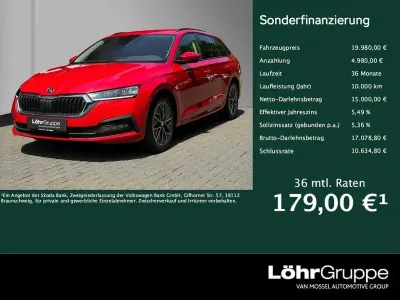 Gebraucht Skoda Octavia Clever 116 PS (85 kW) 2022 Rot Kombi