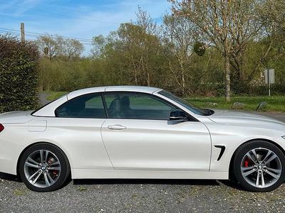 Usata BMW 420 M Sport 184 CV (135 kW) 2014 Bianco Cabrio
