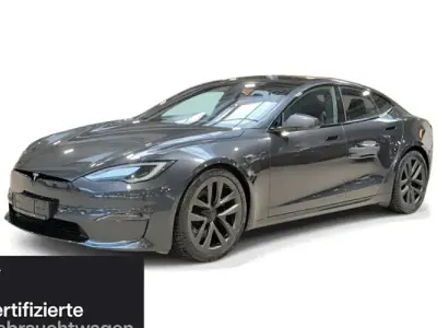 Occasion Tesla Model S Long Range AWD 492 kW (670 ch) 2024 Gris Citadine