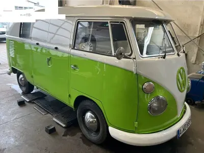 Usata VW T1 42 CV (30 kW) 1963 Verde Furgone