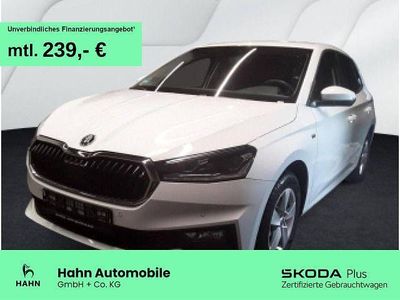 Gebraucht Skoda Fabia Drive 116 PS (85 kW) 2024 Moonweiss metallic Limousine