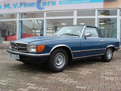Gebraucht Mercedes SL380 204 PS (150 kW) 1983 Blau Cabrio