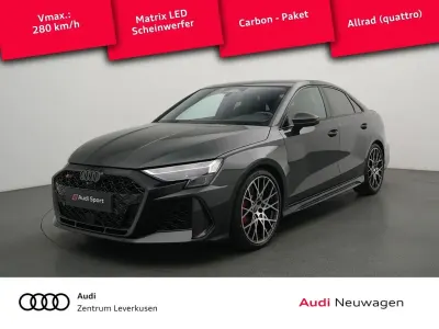 Neu Audi RS3 Sport 400 PS (294 kW) 2026 Individuallackierungen audi ex Limousine