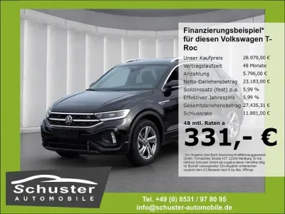 Używany VW T-Roc Cabriolet R-line 150 KM (110 kW) 2025 Czarny SUV
