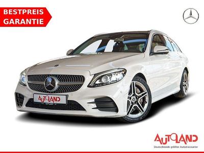 Gebraucht Mercedes C300 AMG line 245 PS (180 kW) 2020 Weiß Kombi