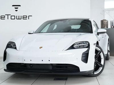 Weiß Gebraucht 2021 Porsche Taycan 4S Chrono Limousine | 61.390 € (Guter Preis)