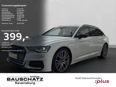 Gebraucht Audi S6 Ambiente 344 PS (253 kW) 2023 Gletscherweiß metallic Kombi