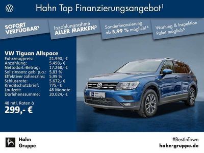 gebraucht VW Tiguan Allspace 2.0TDI Comfortline Standh Climat