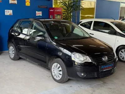 Gebraucht VW Polo Comfortline 101 PS (74 kW) 2005 Schwarz Kleinwagen