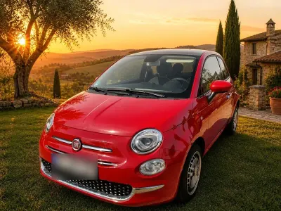 Gebraucht Fiat 500 Lounge 69 PS (50 kW) 2018 Rot Kleinwagen