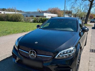 Usata Mercedes C300 AMG line 258 CV (189 kW) 2018 Nero Station wagon