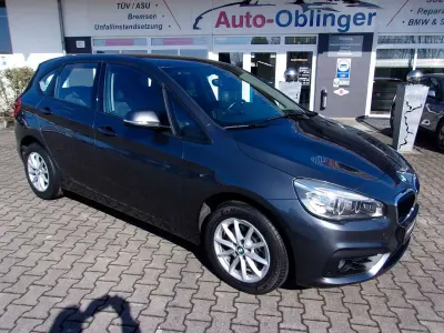 Gebraucht BMW 218 Active Tourer Sport Line 136 PS (100 kW) 2017 Grau Van / Kleinbus