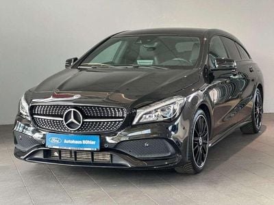 Gebraucht Mercedes CLA200 AMG line 156 PS (114 kW) 2017 Kosmosschwarz  metalliclack Kombi
