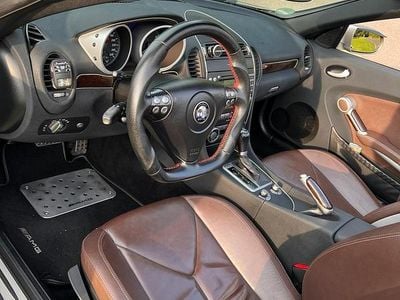 Usata Mercedes SLK200 AMG 163 CV (119 kW) 2004 Grigio Cabrio