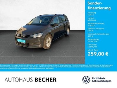 Second-hand VW Touran Comfortline 150 CP (110 kW) 2022 Gri Monovolum