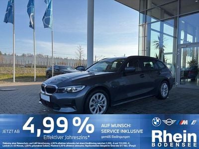 Gebraucht BMW 330e Sport Line 292 PS (214 kW) 2022 Mineralgrau metallic Kombi