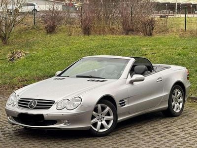 Gebraucht Mercedes SL500 306 PS (225 kW) 2002 Silber Cabrio
