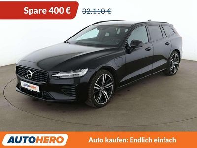 Gebraucht Volvo V60 R-Design 341 PS (250 kW) 2021 Black stone Kombi