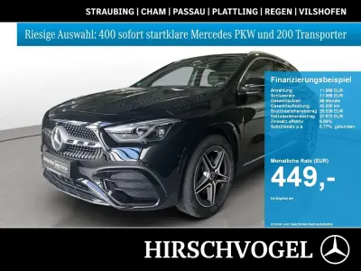Gebraucht Mercedes GLA200 AMG line 163 PS (119 kW) 2025 Unilack nachtschwarz SUV