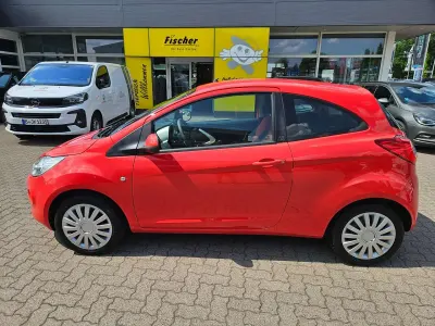 Gebraucht Ford Ka Titanium 69 PS (50 kW) 2009 Sunriserot Kleinwagen