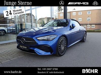 Lack spektralblau Gebraucht 2024 Mercedes CLE200 AMG Cabrio | 51.950 € (Guter Preis)