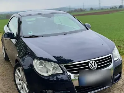 Gebraucht VW Eos Edition 140 PS (102 kW) 2008 Blau Cabrio