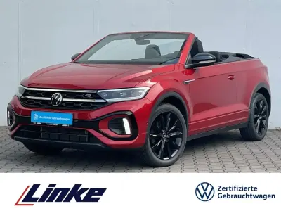 Gebraucht VW T-Roc Cabriolet Style 150 PS (110 kW) 2022 Kings red metallic Cabrio
