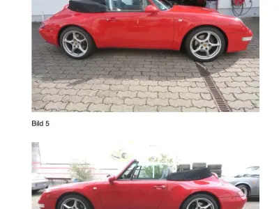 Gebraucht Porsche 993 286 PS (210 kW) 1996 Rot Cabrio