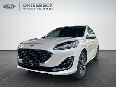 Arktisweiss (metallic) Gebraucht 2022 Ford Kuga Vignale SUV | 28.280 € (Etwas zu teuer)
