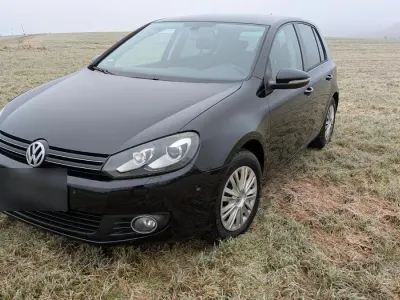 Gebraucht VW Golf VI Trendline 105 PS (77 kW) 2010 Schwarz Kleinwagen