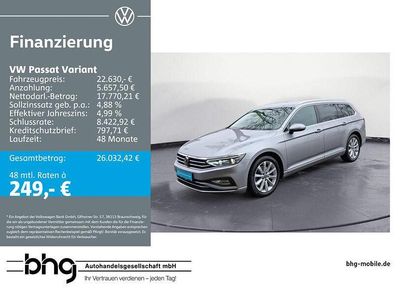 Silber Gebraucht 2021 VW Passat Elegance Kombi | 22.630 € (Fairer Preis)